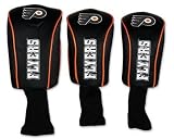 PHILADELPHIA FLYERS Set of 3 (X,1,3) Barrel Mesh GOLF CLUB HEADCOVERS