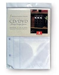 Bellagio-Italia Large DVD/DVD Binder Insert Pages