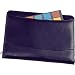 Winn Napa Leather Zippered Writing Pad Black