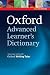 書籍: Oxford Advanced Learners Dictionary