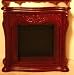 Ornate Dollhouse Miniature Mantle Mirror