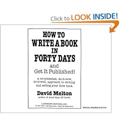 How to Write a Book in Forty Days and Get It Published!