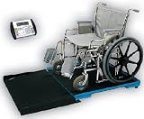 Detecto FHD133II Bariatric Wheelchair Scale, 1,000 lb Capacity, 36x36 in. Platform, Made in the USA