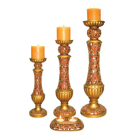 Sari Clover Candleholders (set of 4)