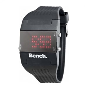 Bench Ladies LED Black Strap Watch BC0356BK Bench Ladies LED Black Strap Watch BC0356BK