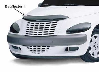 Auto Ventshade  45518 Bugflector II Deluxe 3-Piece Smoke Hood Shield