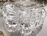 BUTTERFLY BOX WITH COVER - BUTTERFLY COLLECTION 24% CRYSTAL BOX WITH COVER - Candy Dish