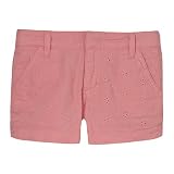 Girls' Xhilaration Eyelet Shorts - Pink Shell