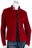 Live A Little Women's Velvet Stand Collar Jacket