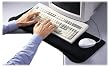 Kensington Wrist Pillow Extended Platform, Keyboard and Mousepad Wrist Rest in Black (L36822US)