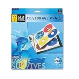 Case Logic Removable Storage Pages for 3-Ring DVD/CD Binders