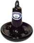 Greenfield Products 508B Marine Black Coated Mushroom Anchor - 8  Pound Capacity