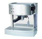 Andrew James Espresso & Cappuccino Coffee Maker Machine – 15 Bar Italian Pump – Stunning Stainless Steel Housing