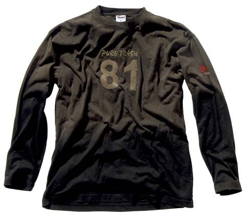 Original Pure Trash Longsleve VINTAGE schwarz XS-XXL