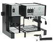 Briel EG281APG Stainless Steel Pump Espresso Machine with Built-In Coffee Grinde
