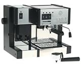 Briel EG281APG Multi-Pro Stainless Steel Pump Espresso Machine with Built-In Coffee Grinder