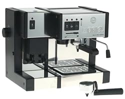 Briel EG281APG Stainless Steel Pump Espresso Machine with Built-In Coffee Grinde
