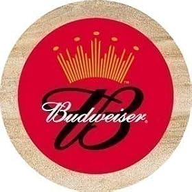 Set of Four Budweiser Thirstystone Coasters - Style TSAB1 by Thirstystone