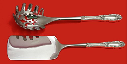 GRAND DUCHESS BY TOWLE STERLING SILVER ITALIAN PASTA SERVER SET 2PC HH WS CUSTOM