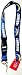 SAN DIEGO CHARGERS BREAKAWAY VELCRO NYLON LANYARD