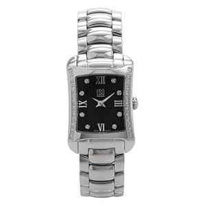 ESQ by Movado Women's Verona Diamond Accented Stainless Steel Watch #07101200