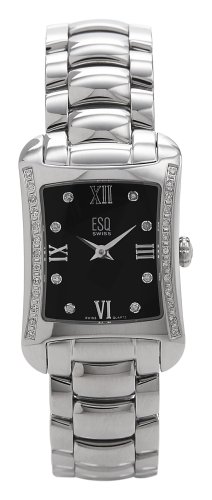ESQ by Movado Women's 7101200 Verona Diamond Accented Stainless Steel Watch