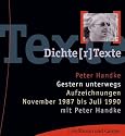 Gestern unterwegs. 4 CDs . Aufzeichnungen November 1987 bis Juli 1990
