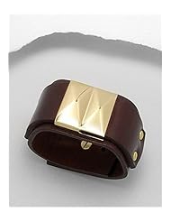 Saddle Brown Leather Bracelet