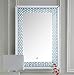ACME Nysa Wall D?cor (LED) - 97591 - Mirrored & Faux Crystals
