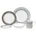 Kitchen & Housewares : Corelle Lifestyles 20-Piece Dinnerware Set, Service for 4, Pewter