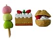 Iwako's Omoshiro Eraser- pack of 3 pastry cuisine erasers