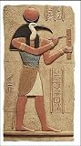 Thoth relief Wall plaque Museum Reproduction