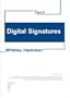 Digital Signatures