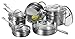 CAT CORA by Starfrit 12-Piece Stackable Stainless Steel Cookware Set  : image