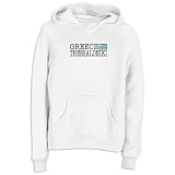 Sweatshirt Woman White Elegant Flag