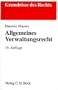 Allgemeines Verwaltungsrecht