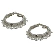 Women Spring Fashion Sterling Silver Jewelry Ankle Bracelet Pairs 10 inches