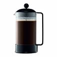 Sale Bodum Brazil 8 cup French Press Coffee Maker, 34 oz, Black
