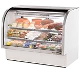 DISPLAY CASES - CURVED GLASS DELI CASE