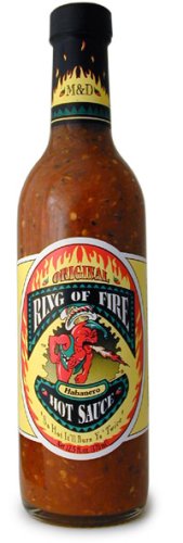 Ring of Fire Extra Hot Habanero. This extraordinary sauce is a delicate blend of fresh... by PapaDans.com