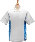 UV Protection 50+ UPF Water-inspired Riptide Polo Golf Shirt by Aquawear