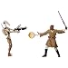 Star Wars Attack of the Clones Mace Windu with Blast-Apart Battle Droid