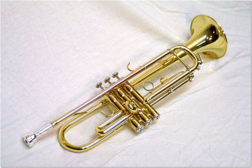 LJ Hutchen Bb Trumpet with Case- 2 Year Warranty