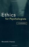 Ethics for Psychologists: A Handbook