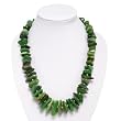 Handmade Chrysocolla & Silver Necklace