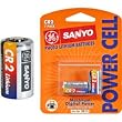 GE/Sanyo CR2 Photo Lithium Battery, 2-Pack