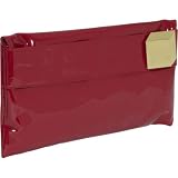 Madison Ave. Plate Clutch Color: Red