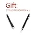 onWay(TM) FlipStand Case Cover Auto Sleep/Wake for Samsung Galaxy Tab 3 8.0 inch Tablet (T3100) + Gift: stylus touch pen (BLACK)