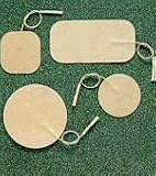 Re Ply Reusable Solid Gel Electrode 2 Square Pigtail Connect Self Adhering - Case of 4