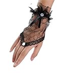 L5 BLACK lace glove Lace Bridal Gloves For wedding Bride